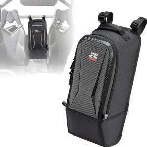 KEMIMOTO Storage Bag Compatible with Can-Am Commander/Maverick Trail/Sport 2011-2023, Center Console Between Seat Seat Organizer Shoulder Storage EVA Water-resistant