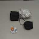 Inflatable Travel Neck Pillow - Portable Airplane Pillow for Flights, Adjustable Neck Support for Cars & Trains (Grey)