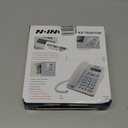 lINE Desk Telephone with Caller ID Display, for Home and Office, Black