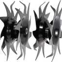 Power Tiller Tines for Mantis 1622, 7222, 7225, 7260, 7261, 7262, 7920, 7924, 7940 Cultivators, Till up to 10-Inch deep and 9-Inch Wide