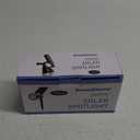 InnoGear Solar Spot Lights, Outdoor Solar Lights Solar Spotlights Flag Pole Light Waterproof Landscape Lighting Outside for Flag Uplighting Backyard Patio Pathway Statue Palm Tree Sign, Cool White