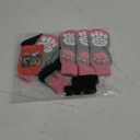 Non Slip Dog Socks with Grippers to Prevent Licking Paws for Hardwood Floors - Anti Slip Shoes 3 Pairs Booties Winter Boots Paw Protectors for Small to Large Senior Dogs Prevent Scratching (S - Paw width 2.15 in, Pink)