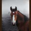 Crystal Art Gallery Horse Art Print Equine Framed Wall Art 
15" x 19"