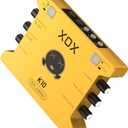 XOX K10 15TH live streaming audio interface for gaming recording bubbing teaching and k song. Stream sound card with 3.5/6.5 microphone,bluetooth and wireless OTG connect.