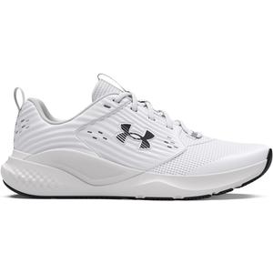Under Armour Women's Charged Commit Trainer 4 Cross (9.5, (100) White/Distant Gray/Black)