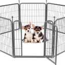 FXW Aster Dog Playpen Designed for Yard, 24inch 8 Panels