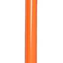 Small Square Shovel 43.3Inches Small Shovel with Metal Handle Garden Tool for Camping Farming Gardening Digging, Orange