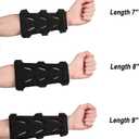 Archery Arm Guard Adjustable Protective 3-Strap Accessory Lightweight Hunting Target Shooting Adult Unisex Arm Guards for Athletic use