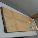 Delma Arched Mirror Full Length,Standing Mirror Full Body,Large Floor with Stand for Wall Entryway Door Bedroom Bathroom Living Room (56"L x 15"W, Black Frame)