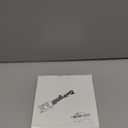 24 Pcs Wooden Table Number Stands Wedding Table Name Holder Semicircular Design Place Card Holders with 24 Pcs Tented Cards for Retail Shop Wedding Party Events Decoration(Black)