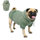 Tuff Pupper Dog Hoodie | Premium Quality Insulated Fabric | Ultra Soft Interior for Superior Comfort | Elastic Cuffs & Drawstring for Warmth | Stretch Fit Suitable for All Breeds (Teal, M)