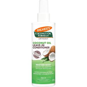 Palmer's Coconut Oil Formula Moisture Boost Leave-In Conditioner Spray, Instantly Detangle, Hydrate and Strengthen Textured and Curly Hair, 8.5 Ounce