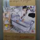 KoolerThings 3 in 1 Baby Bassinet, Bedside Sleeper, & Playpen, Easy Folding Portable Crib (Grey)- KoolaBaby (Mesh Bassinet)