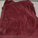 ChoiceApparel Mens Velour Tracksuit with Zippered Pockets (204-Burgundy, Large)