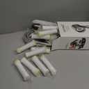 Filtered Shower Head with Handheld - High Pressure 3 Spray Modes Showerhead with Filters, 12 Replaceable Water Softener Filters for Hard Water | Ion Shower Drops Head with 75" Anti-Burst Hose (Gray)