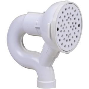 Oatey 2 in. PVC Floor drain with P-Trap and Cleanout