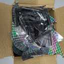 15 Pack Reflective Pinwheels with Stakes, 18.5" Plastic Bird Blinder Sparkly Pin Wheel Scare Birds and Animals Away Spinner Pinwheels for Lawn Yard Garden Farm