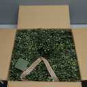 Artificial Boxwood Wreath for Front Door  Preserved Green Wreath for Spring, Fall, Christmas & Holiday Decor  UV-Resistant for Indoor & Outdoor Use (1, 24")