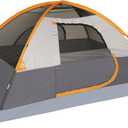 Amazon Basics Camping Tent, 3-Season Dome Design with Rainfly, 2 Person