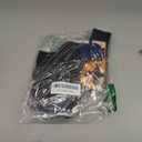 Harbinger Training Grip Wrist Wrap Gloves - Enhanced Grip & Wrist Support, Breathable Lycra Back, Padded Leather Palm, Half-Finger Design, Quick Pull Tabs - Ideal for Weightlifting, Gym - Men's (X-Large, Blue)