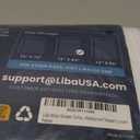 LiBa Shower Curtain PEVA 10G, 72x84 Inch Clear with 12 Rings