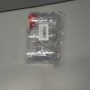 SUNWISHA 15pcs Christmas Clear Acrylic Balls Ornament Set with Bow Tie, Xmas Classic Tree Balls for Holiday Indoor Outdoor Dcor, Wreath, Garland, Party DcorStyle 1