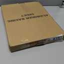 Commercial Quality Baking Sheet Pan Set, Natural Aluminum Cookie Sheet, Umite Chef Warp Resistant Baker's Half Sheet Pan, Large Thick Cookie Tray Pans for Baking, Roasting(2 Pack, 18X13In)