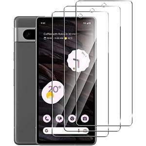 Suttkue for Google Pixel 7a Screen Protector,9H Hardness Anti-Scratch Tempered Glass flim, Case Friendly, Anti-Fingerprint,Anti-Scratch (2PACK)