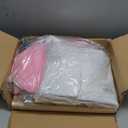 Teepee Tent for Kids with Inflatable Airbed, String Lights, Balloons, Pump, Washable Slumber Party Tent Indoor Outdoor for Girls Boys, Children Tipi Playhouse for Playtime and Sleepover (1 Pack, Pink)