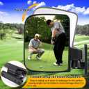 Golf Cart Side Mirrors for Club Car EZ-GO Yamaha and other 180°Adjustable Folding Wide-Angle Side View Mirror