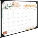 2026 Desk Calendar - Desk Calendar 2026, 22" x 17", Jan 2026 - Dec 2026, 12 Monthly Desk/Wall Calendar, Large Ruled Blocks, Notes, Thick Paper, Corner Protector