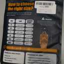 Anti Slip Dog Paw Protector Pads for Senior Dogs, Paw Pads for Dogs Traction, Disposable Self Adhesive Paw Grips for Old Dog on Slippery Hardwood Floor, Black 12 Sets (48pcs) XL(41-60lbs)