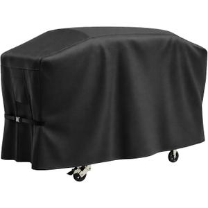 BEOTBRMI Grill Cover for Outdoor Grill, Griddle Cover for Blackstone 28" Griddle, Waterproof, AntiUV 5483 BBQ Grill Cover with Air Vent and ClickClose Straps, 2 Burner Flat Top Gas Grill Cover