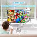 PORTHOLIC 4 in 1 Wii Replacement Cables Set, Wii AC Power Adapter + Wii to hdmi Converter+ Wired Motion Sensor Bar and Composite Audio Video Cable for Nintendo Wii