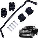 55398938AC Front Suspension Stabilizer Bar Fit for 2009-2010 Dodge Ram 1500, 2011-2018 Ram 1500, 2019-2022 Ram 1500 Classic 4WD,Sway Bar with Bushing Kit Replace 55398938AB