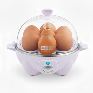 Dash Rapid Egg Cooker - Boiler, Poacher & Steamer - Includes Measuring & Recipe Guide - Dishwasher Safe - BPA Free - Holds 7 Eggs, Lavender