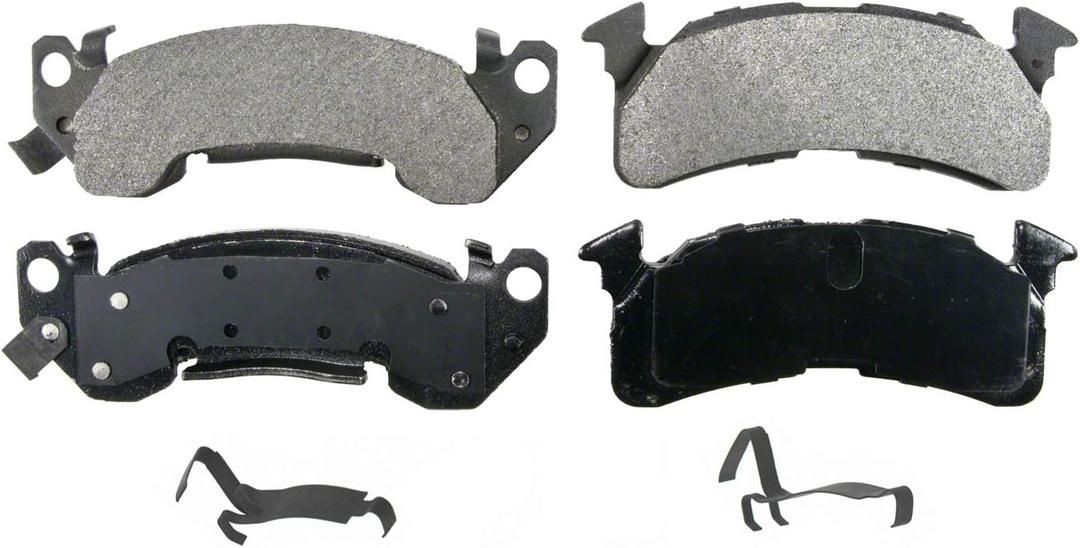 Wagner QS ZX153 Disc Brake Pad Set, Engineered to Reduce Vibration, Fits 1979–1986 Chevrolet K20, 1981–1996 Chevrolet G30