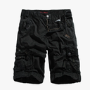OCHENTA Men's Loose Fit Cargo Shorts with Multi Pockets Size 34