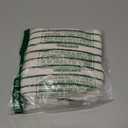 Jacquotha Green Striped Hand Towels for Kitchen, Vintage Bathroom Decor, Natural Cotton Tea Towel, 14 x 29
