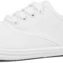VenusCelia Women's Rainbow Lace Up Sneaker Shoes, Size 9
