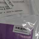  
Blissford Fitted Mattress Protector Heavy Gauge Vinyl Waterproof
 78x80 inch