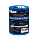 WINNOW Painter Tape Paint Tape for Walls | Gift for New Home Improvement Blue Masking Tape 1.88 in X 55 Yds UA Resistant and Easy to Removes Ideal for Wall Painting and Home Decoration, 3 Rolls