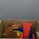 Monster Jam, Supercharge Speedway Playset, Megalodon and El Toro Loco Die-Cast Monster Trucks, Light Up World Finals Track Kids Toys for Boys Ages 3 and Up