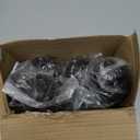 12 Pack 2" Vintage Ball Caster Wheels 2 Inch Antique Brass Ball Casters Heavy Duty Caster Wheels for Furniture Cabinet Shelf DIY Chair Sofa Kitchen Cart Coffee Table 360 Swivel Plate Castors