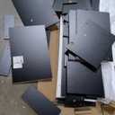 60" Modern Buffet Cabinet with Storage, Buffets & Sideboard with Drawers, Adjustable Shelves, Fluted Doors, Accent Cabinet for Kitchen, Living Room, Hallway, Black