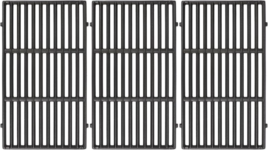 Grill Grates for Weber Genesis II - GS4 Cooking Grate Replacements for Weber 66089 66097, Cast Iron, 18.75"