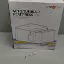 HTVRONT Auto Tumbler Heat Press Machine - Mug Heat Press Heat Up Fast & Even, Professional Tumbler Press High-Security for 2.95-3.18inch Sublimation Tumblers, Cups, Glasses and Mugs (Blue)