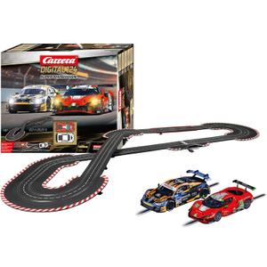 Carrera 23639 Digital 124 Super Showdown Slot Car Race Track Set, 1:24 Scale, 26.25-Feet Long, Includes Wireless Controllers