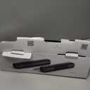 RIOWOIS Sound Bar for Smart TV, Soundbar for TV with Bass Reflector and Easy Set up, Home Audio Surround Sound System for TV PC Projector, Wall Mountable (17-inch)