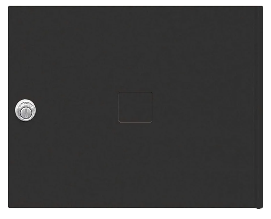 Salsbury Industries 3453BLK Replacement Door and Lock Standard MB3 Size for 4C Pedestal Mailbox with Keys, Black